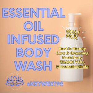 🎉 HP 🎉 Fragrant Essential Oil Infused Body Wash ~16 oz